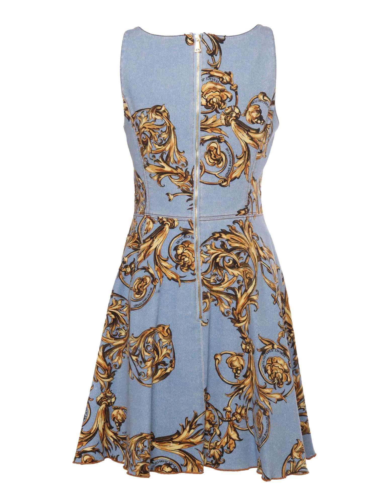 Versace Jeans Couture Regalia Baroque Printed Dress