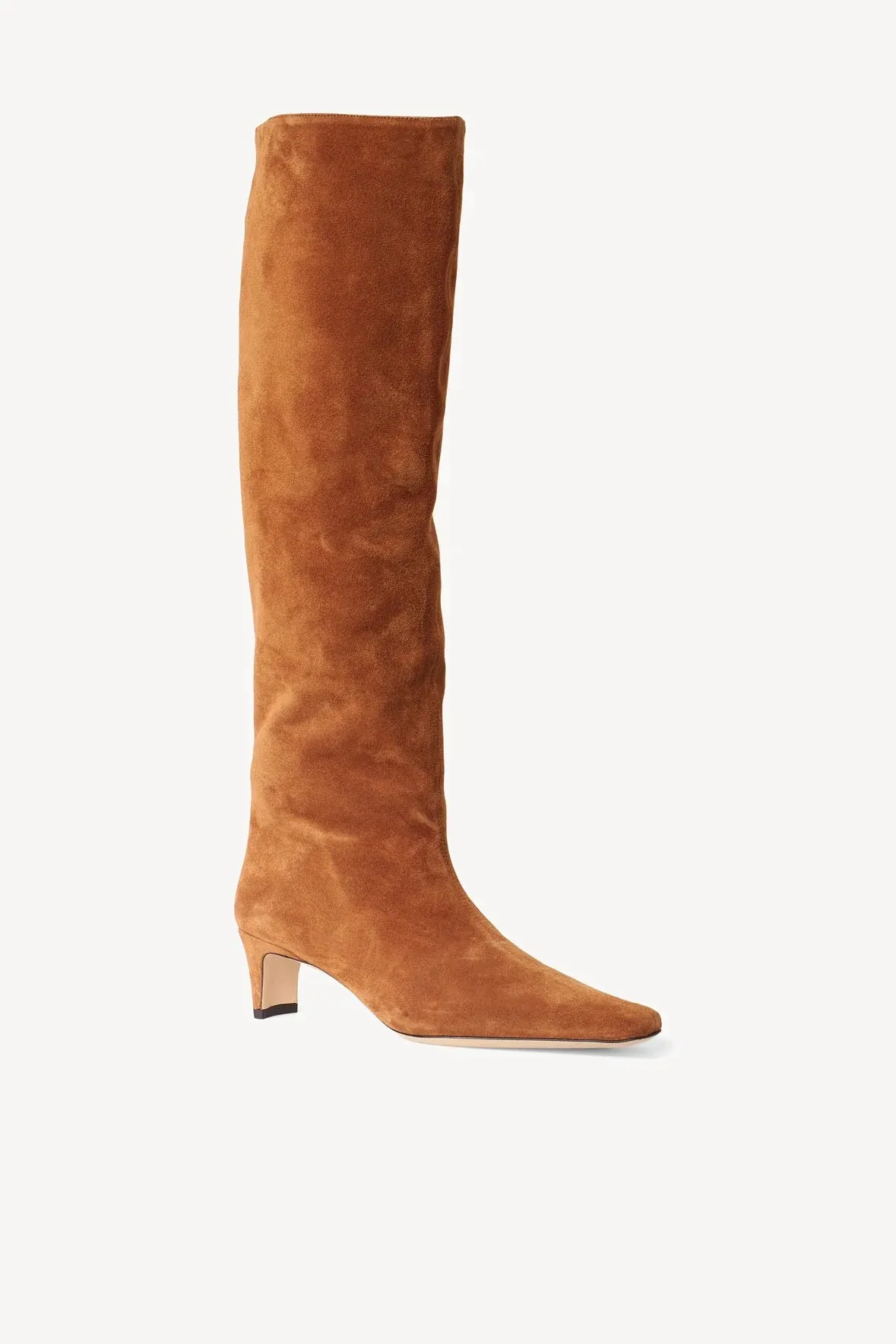 Wally Tall Suede Boot - Tan