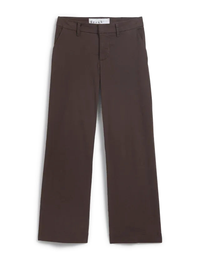 Westport Italian Wide Leg Chino Irish Coffee