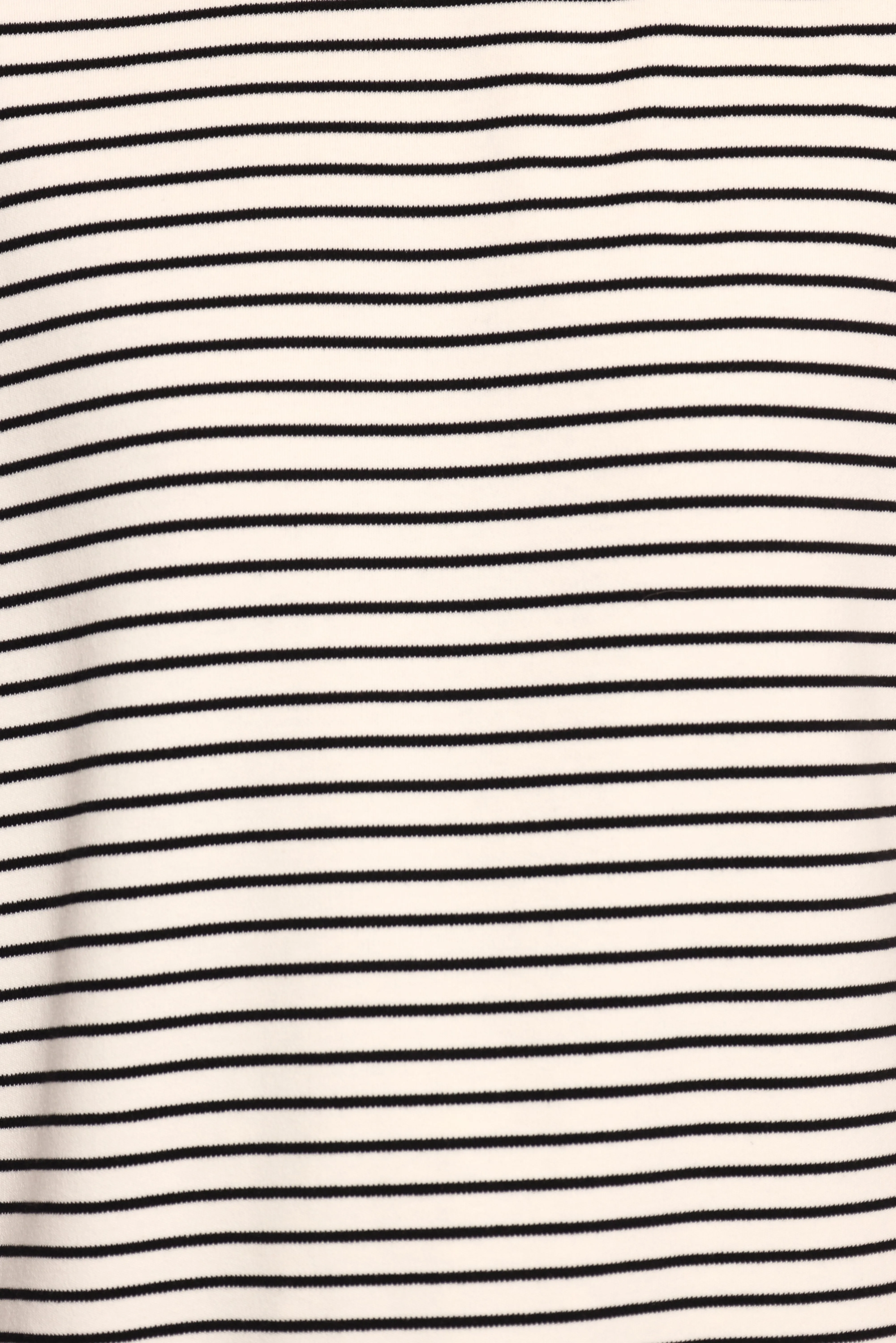 Wilda Knit Pant - White Black Stripe